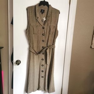 BNWT Versona polka dot dress size XL